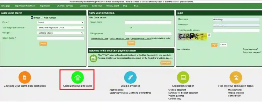 Calculate Building Value on TNREGINET 2026 Guide 2 Guide to Calculate Building Value