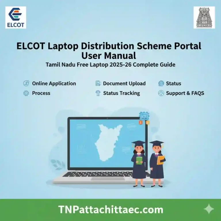 ELCOT Laptop Distribution Scheme Portal