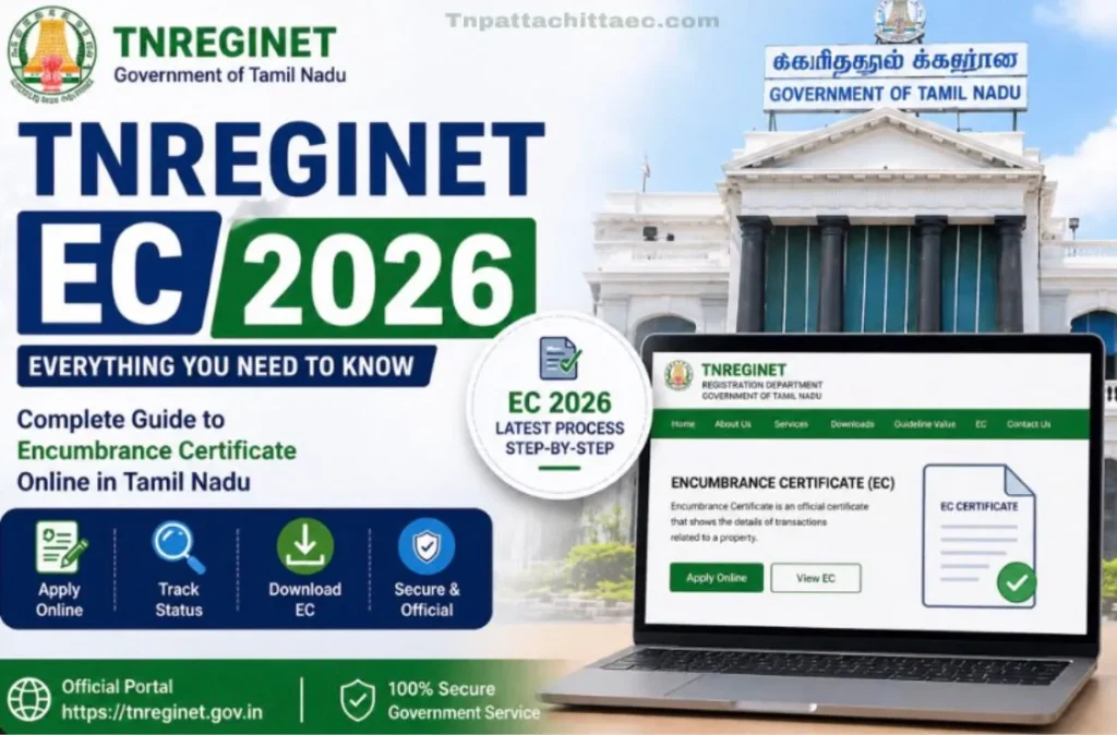 TNREGINET EC 2026 Online Check Download Guide Tamil Nadu
