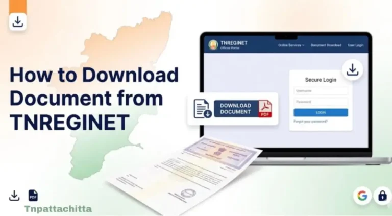 how to download document from TNREGINET