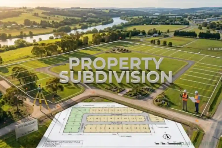 Property subdivision