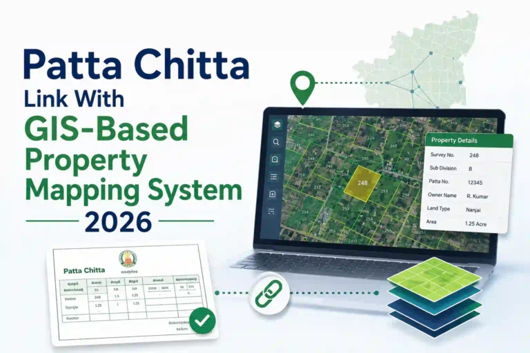 Patta Chitta Link With GIS-Based Property Mapping System