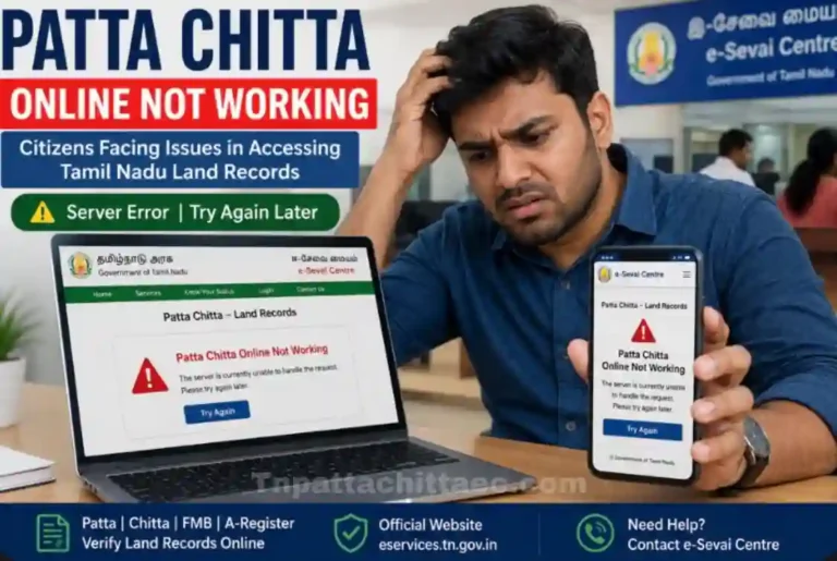 patta chitta online not working