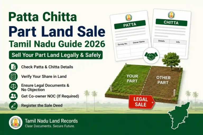 Patta Chitta Part Land Sale Tamil Nadu Best Guide 2026 2 Patta Chitta Part Land Sale Tamil Nadu Guide