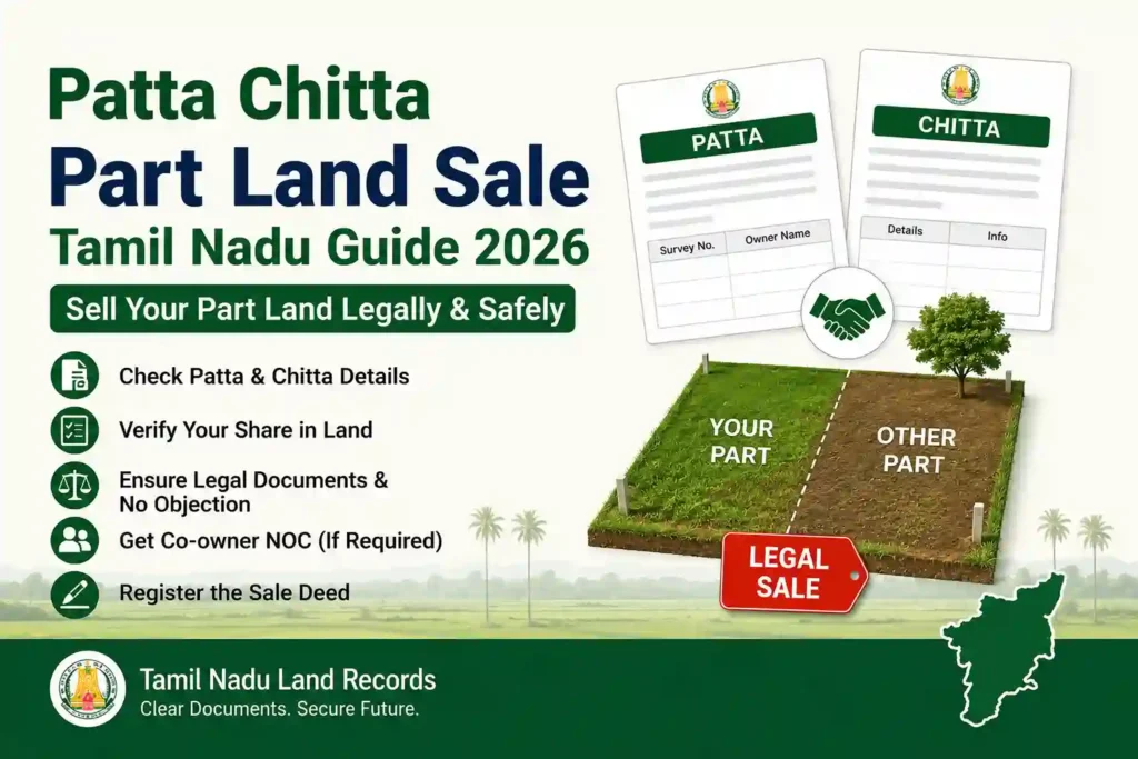 Patta Chitta Part Land Sale Tamil Nadu Guide