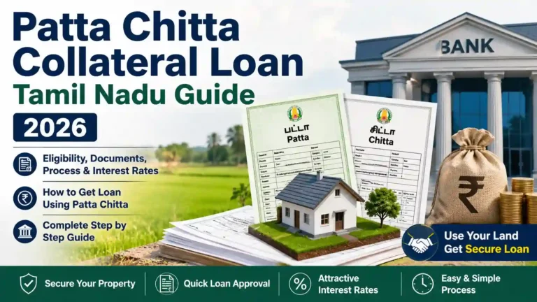 Patta Chitta Collateral Loan Tamil Nadu Guide 2026 3 patta chitta collateral loan